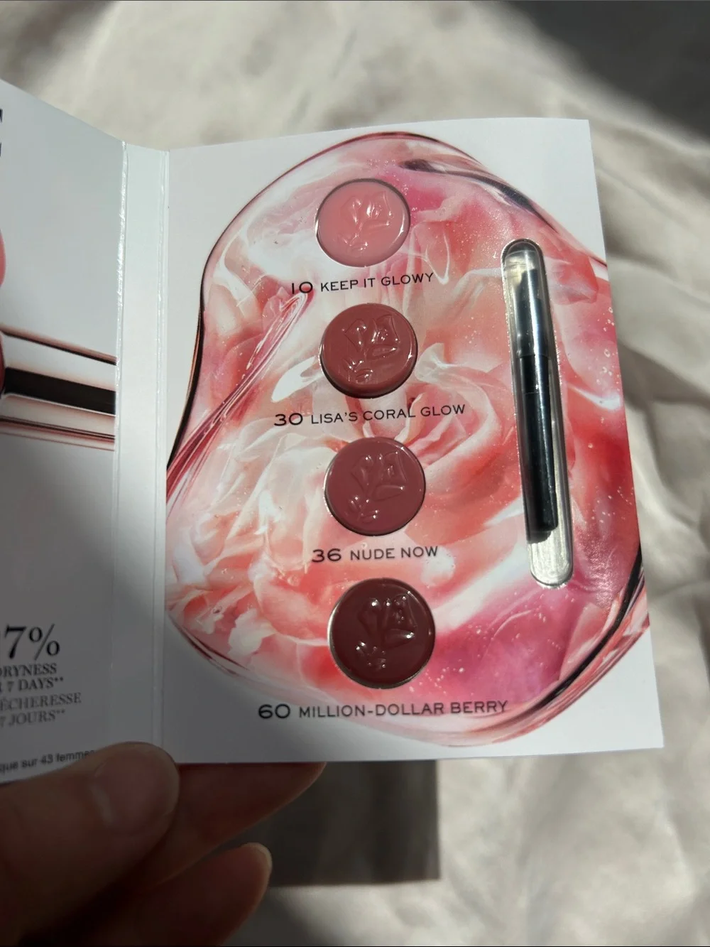 Lancome Idole lip samplers